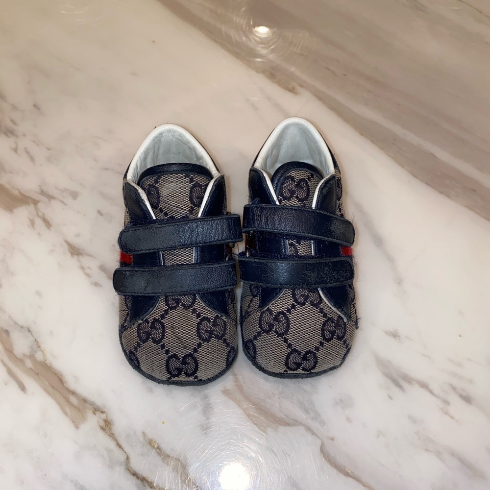Original Gucci GG Sneaker Baby Shoe